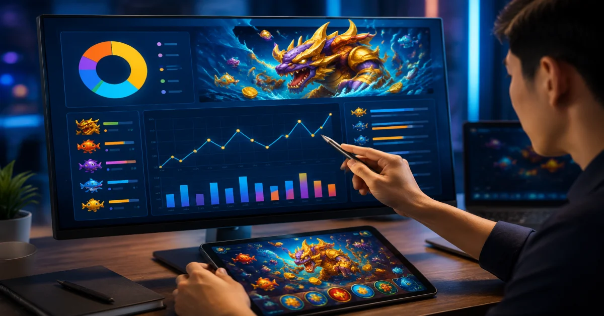Biểu đồ phân tích tỷ lệ xuất hiện boss lớn mang giá trị jackpot trong các khung giờ vàng.